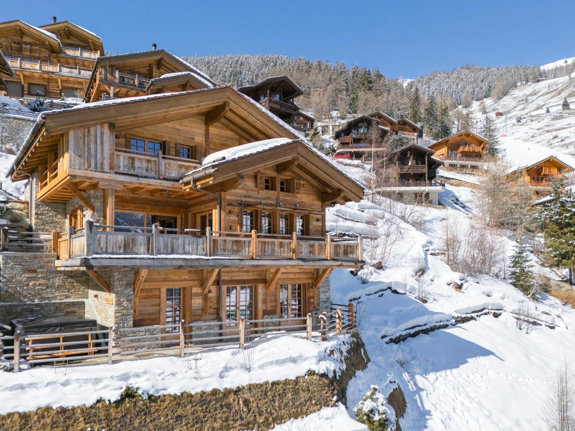 Вілла Chalet La Luge Гріменц Екстер'єр фото